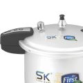 Panda Pressure Cooker with Easy Grip Bakelite Handles. 
