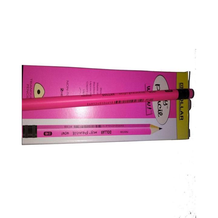 My Pencil WOW! Pink (12 Pcs Box)