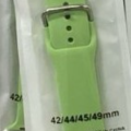 Iwatch Silicone Lock With Buckle Belt Strap for Smart Watch. 