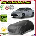 Toyota Corolla X Altis Grande ALPHA Car Cover - Long Life Paracute Quality Dust proof Anti Scrtch UV Resistant Car Top Cover Toyota Corolla X Altis Grande 2015 2016 2017 2018 2019 2020 2021. 