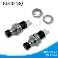 10PCS PBS-110 7MM Momentary Push Button Switch Red Black White Blue Yellow Green Normally Open No Lock Small Push Button Switch. 