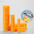 90 Degree Positioning Squares Right Angle Clamp Orange Woodworking Tool 3 Inch. 