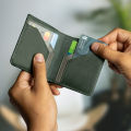 Aurochs Wave - Bifold Leather Wallet For Men BRANDED. 