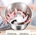 Silver Crest Electric Meat Grinder chopper 3L Stainless steel sharp blades 4 pcs 1000 Watts motor. 