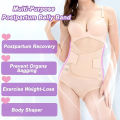 3 in 1 Belly Belt For Women Postpartum Recovery Belly Belt After Delivery Waist and Back Support Body Shaper Waist Trimmer Maternity Belt Slim Look for Mothers. 