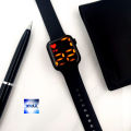 Y1 waterproof Led Smart watch square Led Watch for unisex boys and girls smart band led band band New stylish watch led square smart watch smart band digital watch digital smart watch led watch 2021 for unisex. 