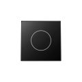 Touch Switch - Smart Switch - Glass Touch Panel - Compatiable with iOS / Android -Compatible with Alexa / Google Assistant - No Hub Required - Black / 1 gang. 