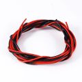 2.5m Black Wire & Red New 18AWG 5m Gauge Flexible Stranded Copper Cables Silicone Electronic Wires. 