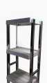Techmanistan Heavy Duty Stainless Steel Rods Wooden Shelves Rack, Multipurposed Rack, Shoe Organizer, Kitchen Shelves Organizer Rack Books Shelves Rack Books Organizer, Outdoor Plant Pots Stand. 