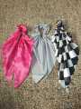 3 pies long ponytail scrunchie | hair scrunchies | hair scrunchies for girl scrunchies | silk scrunchies soft ponytail hair band |bowknot | pony for girls | ponytail hair ties |hair accessories for girls | fashion hair colors | hair bands  new design. 