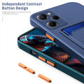 Leather Silicones Soft Case For Xiaomi Poco F6 X6 M6 X5 X4 X3 NFC M5 M4 M3 5G F4 F5 Pro Card Holder Wallet Cover. 