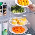 Refrigerator Storage Rack Multifunctional Fridge Organizer Shelf Space Saving Kitchen Storage Rack for Homes Stackable Refrigerator Storage. 