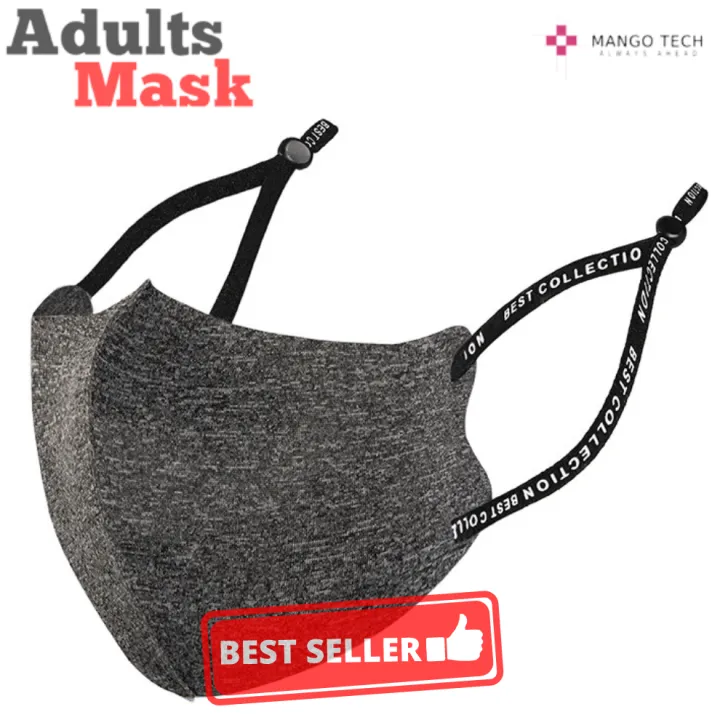Washable%20Reusable%20Cotton%20Ice%20Silk%203D%20Face%20Mask%20For%20Adults%20Printed%20Design%20-%20Image%202