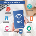 50Pcs NFC Ntag216 Sticker Ntag216 NFC Tags NFC 216 Tag Ntag216 NFC Cards 13.56Mhz NFC Tag Stickers 888 Bytes Memory. 