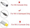 100-240V AC Power Supply Adapter Wall Charger UK Plug for Wii U Gamepad Wii U Gamepad Charger AC Power Adapter Charger for Nintendo Wii U Gamepad Remote Controller. 