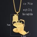【Hengli jewelry story】Barber Clipper Metal Hair Clipper Barber Pendants For Men Barbershop Jewelry Creative Gift. 
