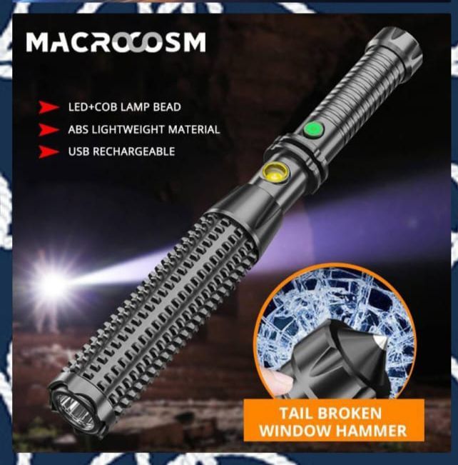 Wolf%20Tooth%20Stick%20Flashlight%20Strong%20Charging%20Light%20-%20Outdoor%20Super%20Bright%20Multi%20Functional%20Telescopic%20Self%20Defense%20and%20glass%20breaker%20Rough%20and%20Tough%20Quality%20-%20Image%204