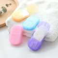 Disposable Travel Paper Soap Strips for Handwash - Travelling Scented Mini Paper Soap Sheets Cleaning Foaming Hand Washing (Pack of 3). 