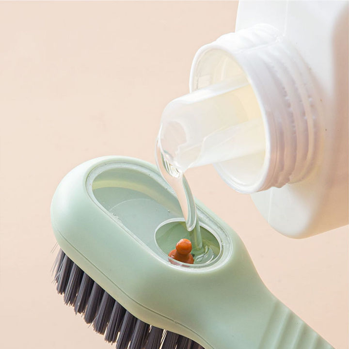 Cleaning%20Brush%20With%20Soap%20Dispenser%20%7C%20Long%20Handle%20%7C%20Soft%20Bristle%20%7C%20Shoes%20&%20Clothes%20Cleaner%20%7C%20Household%20Laundry%20Cleaning%20Tool%20-%20Image%203