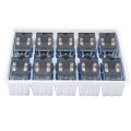 Coil Power Relay, Miniature Intermediate Relay Strong Electrical Conductivity 110V for Communication. 
