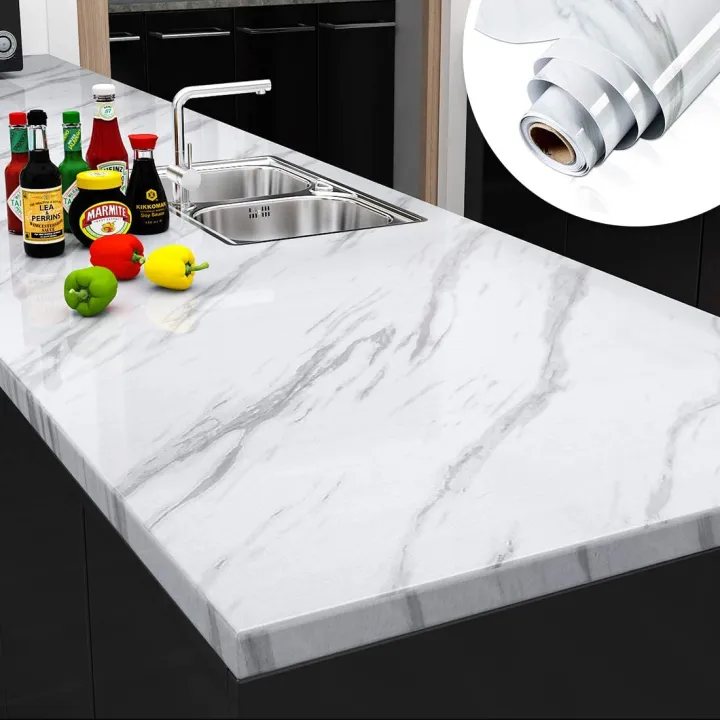 White%20Marble%20Sticker%20Sheet%20%E2%80%93%20Stylish%20Wall%20&%20Furniture%20Decor,%20Easy%20to%20Apply%20&%20Durable%20-%20Image%204