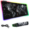 Imported RGB Gaming Mouse Pad with 14 RGB Spectrum Mode Large Extended soft led mousepad For Pro Gamers PC laptop Gaming Mousepad. 