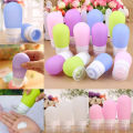 Portable Silicone Travel Bottle Lotion Shampoo Cosmetic Empty Mini Container. 