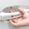 Honda Logo Silicon 8Pcs Transparent Car Door Handle Cup Anti Scratches Protective. 