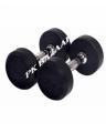 4KG 8KG Unique Stylish Rubber Coated Dumbbell Fitness Home Gym Home Exercise Dumbell. 