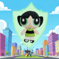 Plush Cute The Powerpuff Girls Figure Plush Stuffed Doll Blossom Buttercup Bubbles 10Inch. 