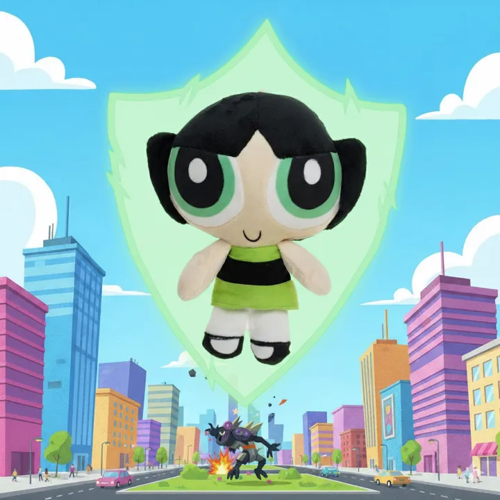 Plush%20Cute%20The%20Powerpuff%20Girls%20Figure%20Plush%20Stuffed%20Doll%20Blossom%20Buttercup%20Bubbles%2010Inch%20-%20Image%202