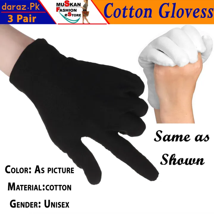 Elegant%20Cotton%20Full%20Finger%20Hand%20Gloves%20For%20Sun%20Protection%203%20Pairs%20-%20Image%204
