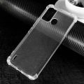 Itel A48 Transparent Silicon Back Cover Bumper Case for Itel A48. 