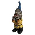 Horror Gnome Resin Ornaments Garden Gnome Statue Tricky Dwarf Zombie Figurine Decoration for Home Garden Patio Decor. 
