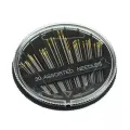 30PCS Assorted Hand Sewing Needles Embroidery Mending Craft Quilt Sew Case JAPAN. 
