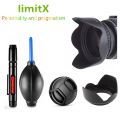【3C VictoryEagle Store】55mm Lens Hood / Cap / ing pen / Air Blower Pump for Panasonic Lumix DMC FZ72 FZ70 FZ50 FZ30 Digital Camera. 
