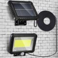 120 LED IP65 Waterproof LED Solar Wall Light LED Solar Light Remote Control Motion Sensor Solar Lamp Outdoor Garden Lamp Street Lamp. 