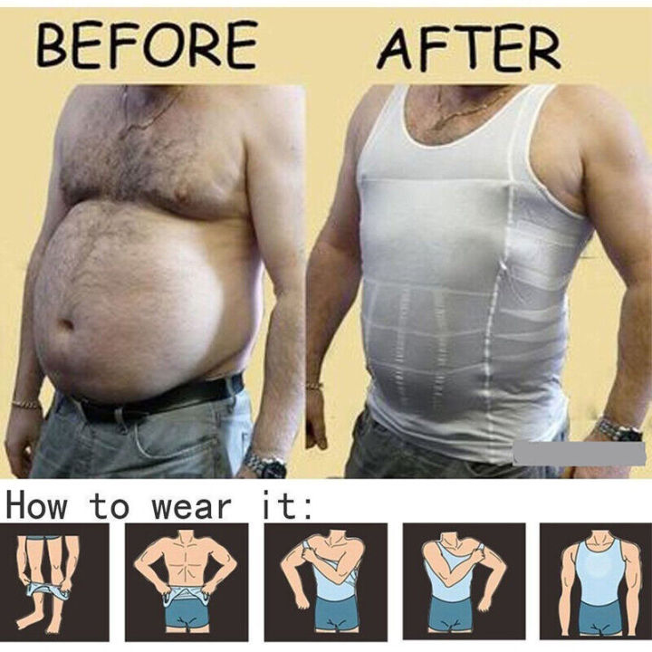 Slim%20n%20Lift%20Body%20Shaper%20Vest%20for%20Men%20(Black%20/%20White)%20Stretchable%20Tummy%20Tucker%20Vest%20Sliming%20Banyan%20-%20Image%208