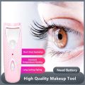 【HOT】 Portable Electric Heated Eyelash Curler Comb Eye Lash Perm Long Lasting Eyelashes Curls Thermal Eyelash Curler Makeup Tools. 