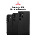 YOUKSH Samsung S24 Ultra Soft Silicon Black Case With Camera Protection.. 