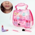 Baby Girls  KIDS MAKEUP KIT SET COSMETICS JEWELRY BREIFCASE REAL MAKEUP LIPSTICK. 