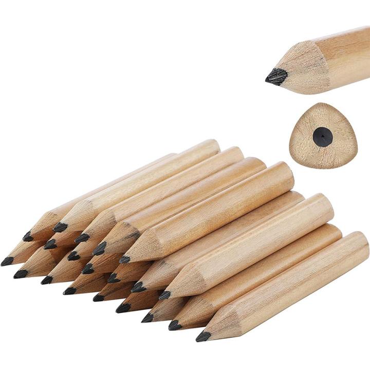 pencils-100 x Triangular Pencil-Wood color