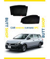 NISSAN AD VAN 2007 WINDOW CURTAIN/ Sun shades / Side Curtains BLACK 4PC SET. 