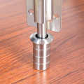 Stainless Steel Tower Bolt  Ground Plug Hole Dust Cover. 