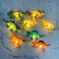 Creative 10 LED Dinosaur String Light For Kids Christmas Fairy Lights Children'S Room Led String Lights Garland Children Gift--Yellow--. 