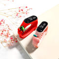 M3 Electronic Watch Touch Control Decorative Large Screen Boys Girls Fashion LED Digital Watch for Daily Life. 