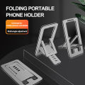 Lightweight Phone Holder Foldable Phone Stand Adjustable Angle Height for Desktop or Travel Use less Than Mobile Phone Holder. 