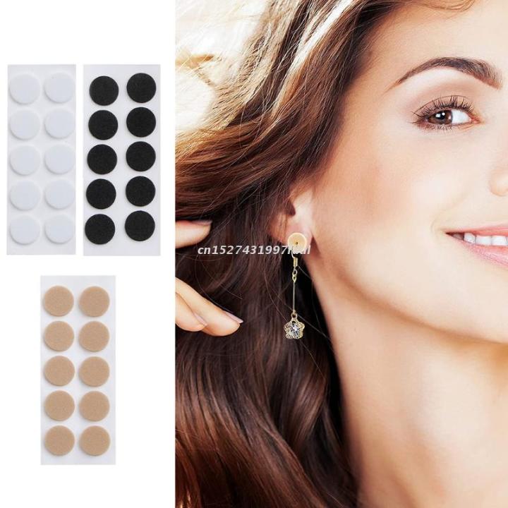 Earring Backs Earring Lifters Support Patches Stabilizers Pads for Stretched Earlobes Droopy Pierced Ears Drooping Holes