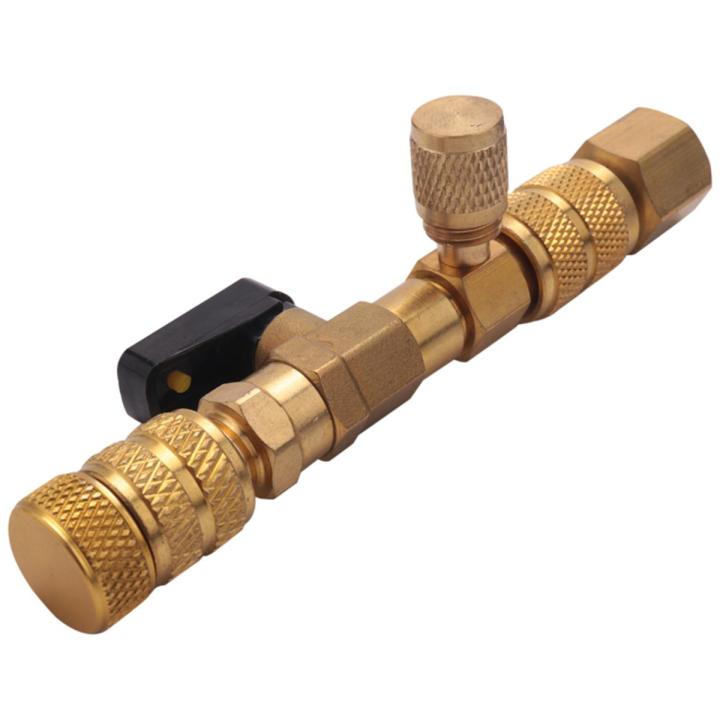 2 MULE TEAM Valve Core Tool Kit - Remover/Installer With 20 Cores & Dual SAE Adapters For HVAC