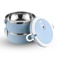 2 Layer Stainless Steel Lunch Box. 